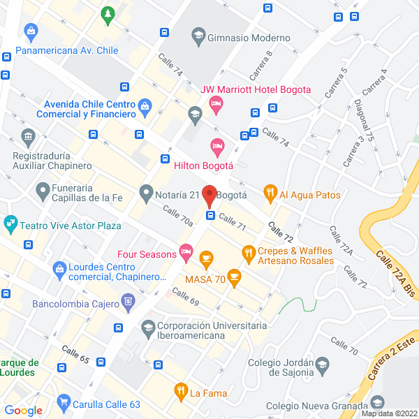 Mapa de Grupo Macro Colombia S.A.S.