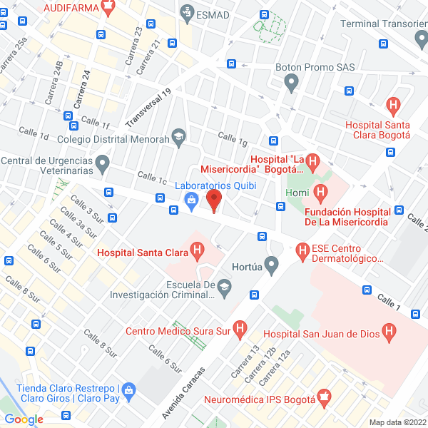 Mapa de Grupo Miscelánea Automotriz S.A.S.