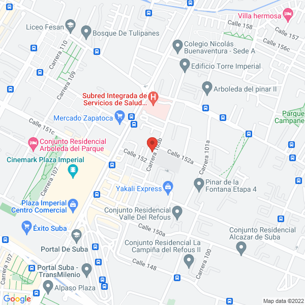 Mapa de Grupo Navarro Tovar S.A.S.