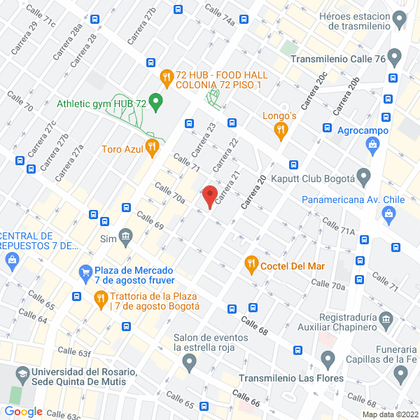 Mapa de Guaman Construcción Y Desarrollo S.A.S.