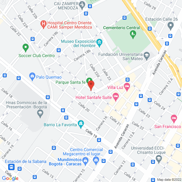 Mapa de Guaqueta Y Cia Ltda. Leopoldo