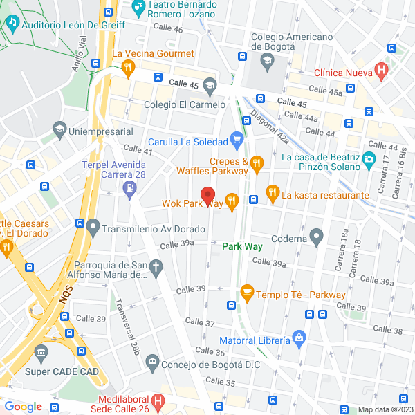 Mapa de Guarderia Y Jardín Infantil Caracolito