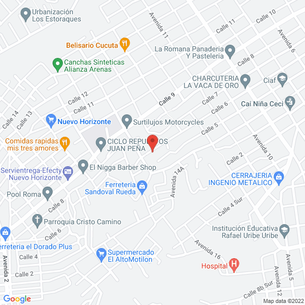 Map of Impresos J.R.