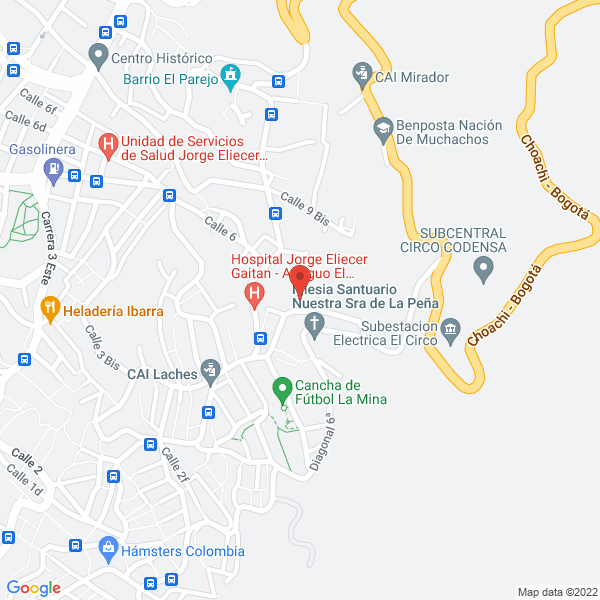 Mapa de Inaltra