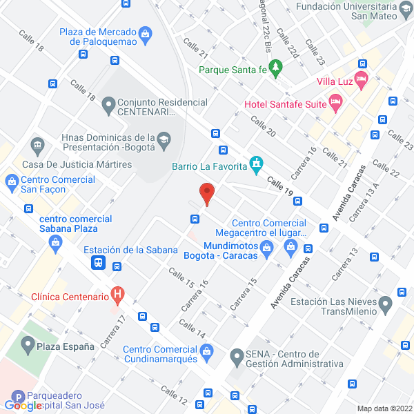 Mapa de Inducajas