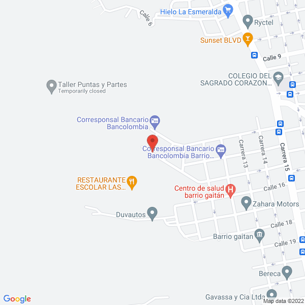 Map of Industria Carpintera Del Oriente