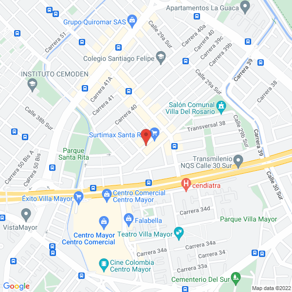 Mapa de Imprecajas Ltda.