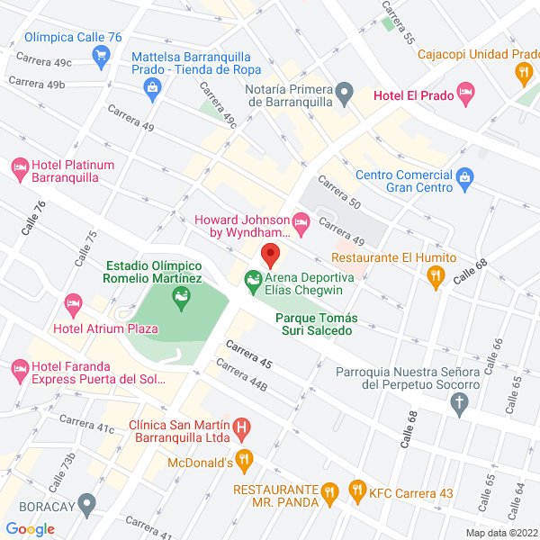 Map of Imprecomercial