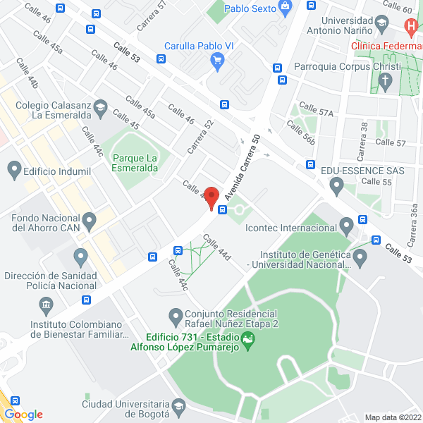 Mapa de Ingebombas Ltda.