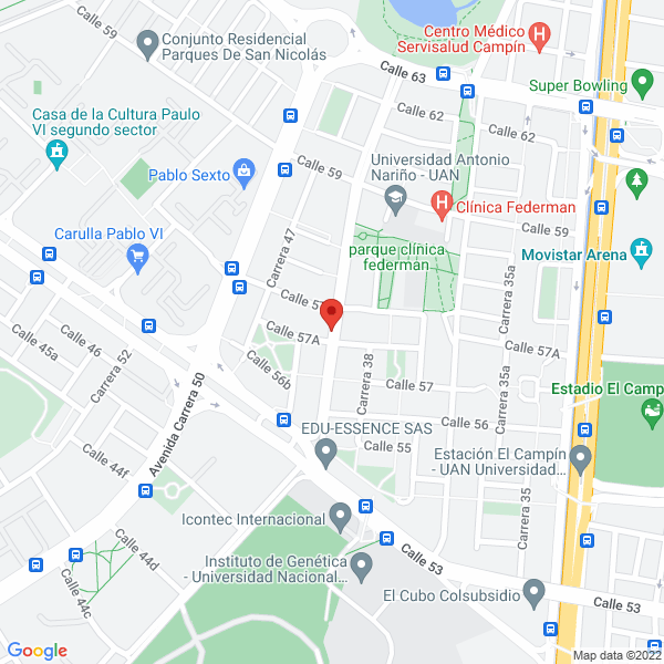 Mapa de Ingeer & Asesores