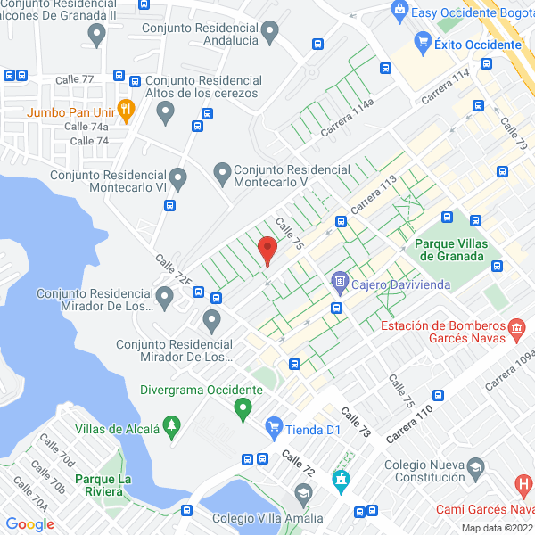 Mapa de Ingeniería Geotecnia Consultoría Contrucciones S.A.S.