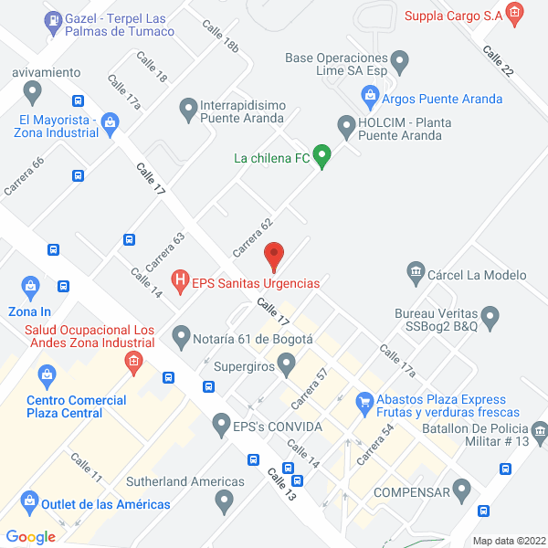 Mapa de Ingenieria Logistica S.A.S.