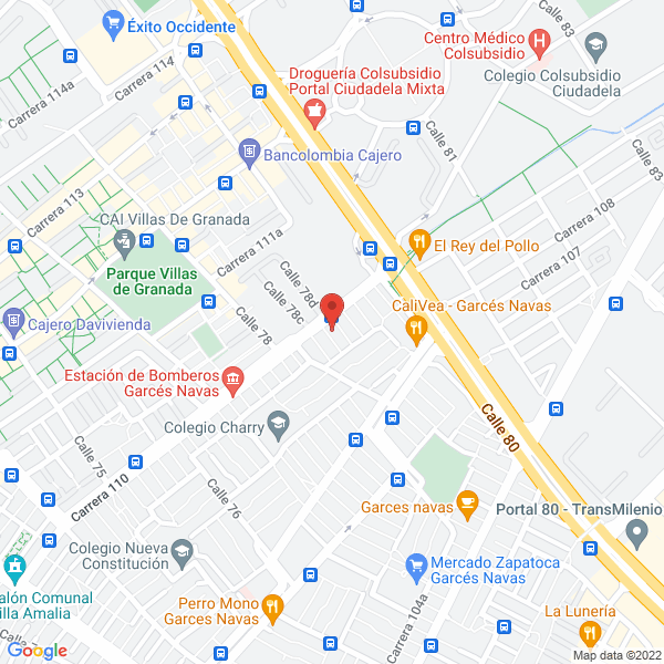 Mapa de Ingenieria O. Y M. Ltda.
