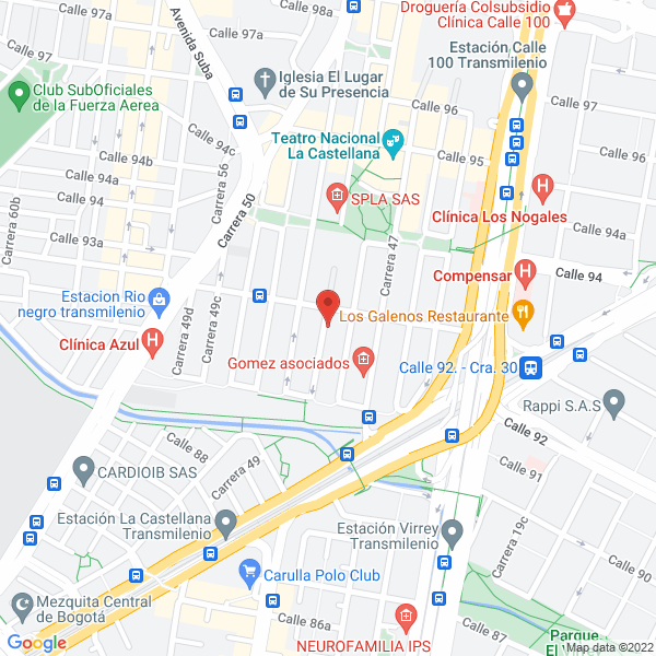 Mapa de Ingenieria Y Diseño Eléctrico S.A.S.