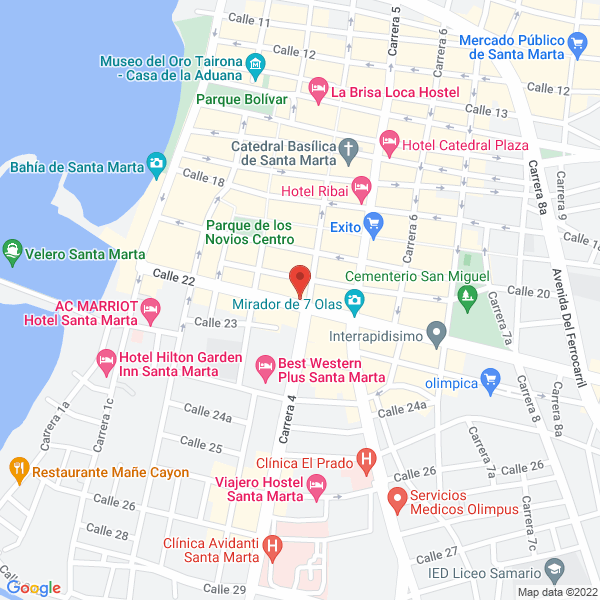 Map of Inmobiliaria 2000 Ltda