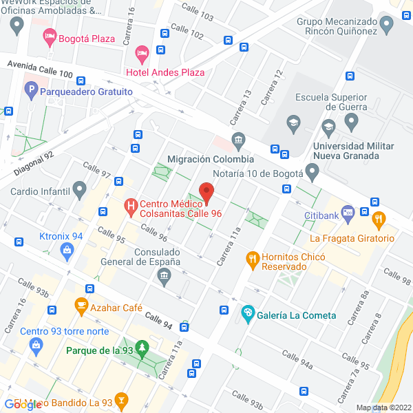 Mapa de In Bond Gema S.A.S.