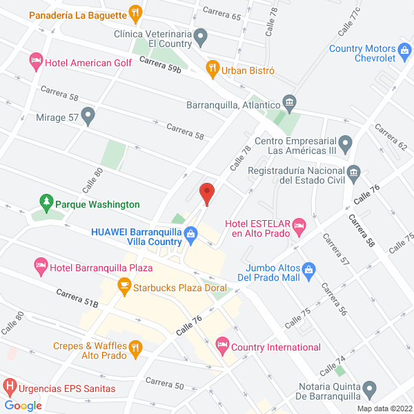 Map of Inmobiliaria Francisco Tepedino Ltda.