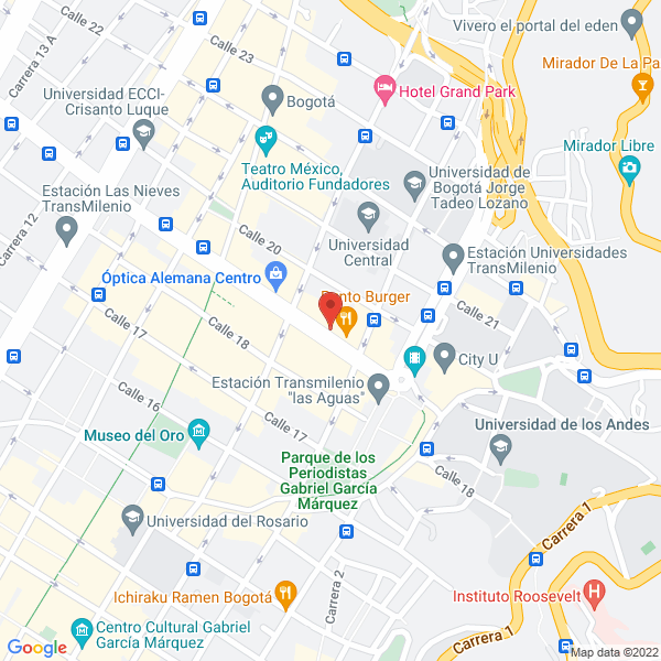 Mapa de Inmobiliaria Pronto Hogar S.A.S.