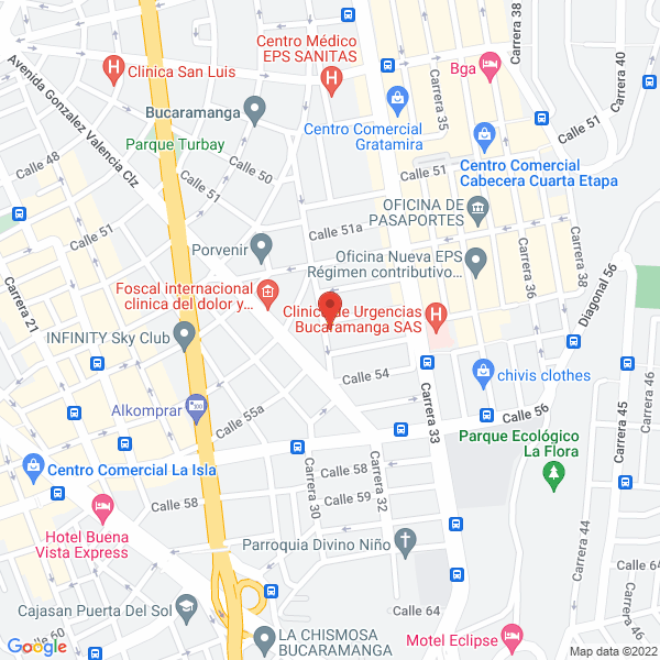 Map of Inmobiliaria Reyco Ltda.