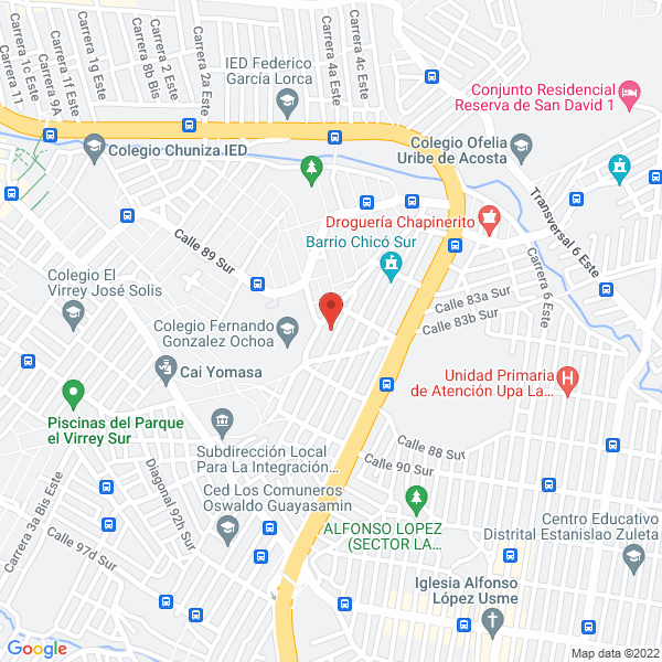Mapa de Indumetálicas Vargas Celis S.A.S.