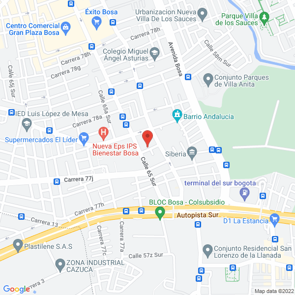 Mapa de Archivos Industrias 2Rr Ltda.