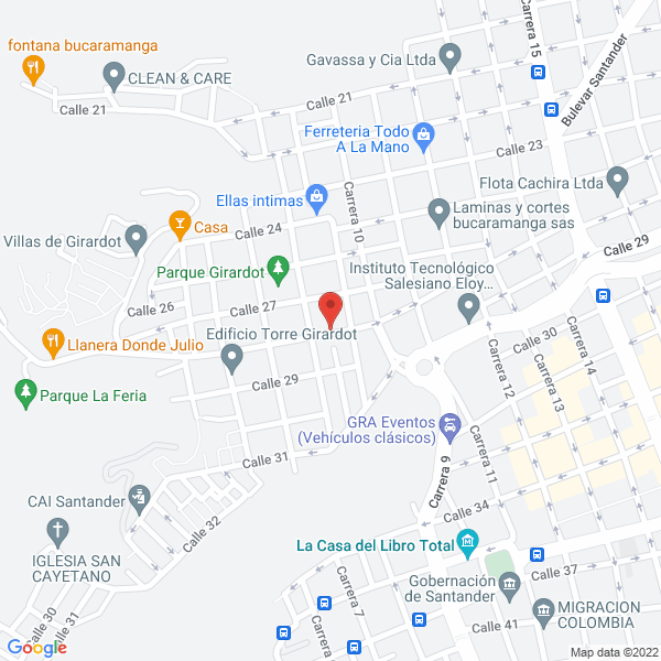 Map of Practi Pasta