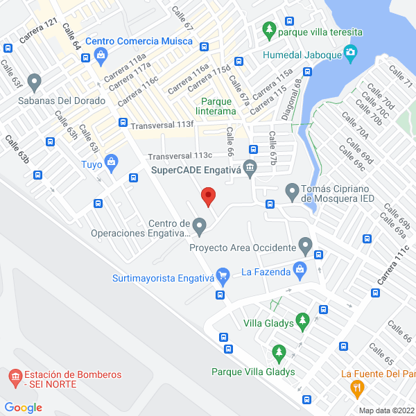 Mapa de Ginofer