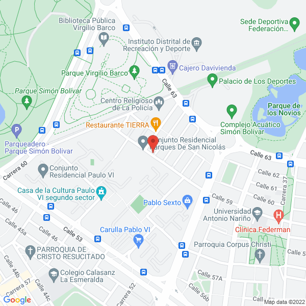 Mapa de Industrias Leonard 2000 Ltda.