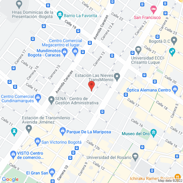 Mapa de Industrias Metalfil Ltda