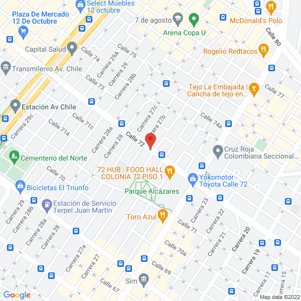 Mapa de G B Hospital Veterinario