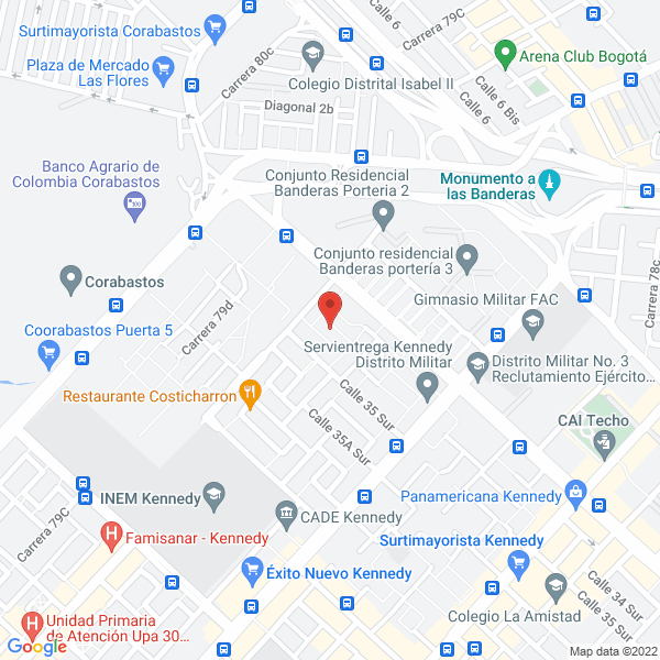 Mapa de Vitralista Gonzalez Gabriel