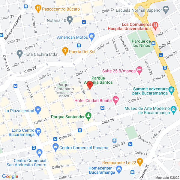 Map of Instituto Superior De Comercio Bolivariano