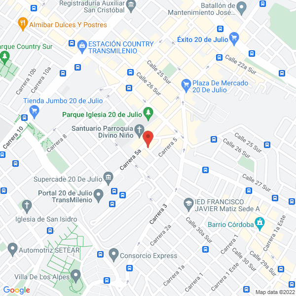 Mapa de Instituto Córdoba