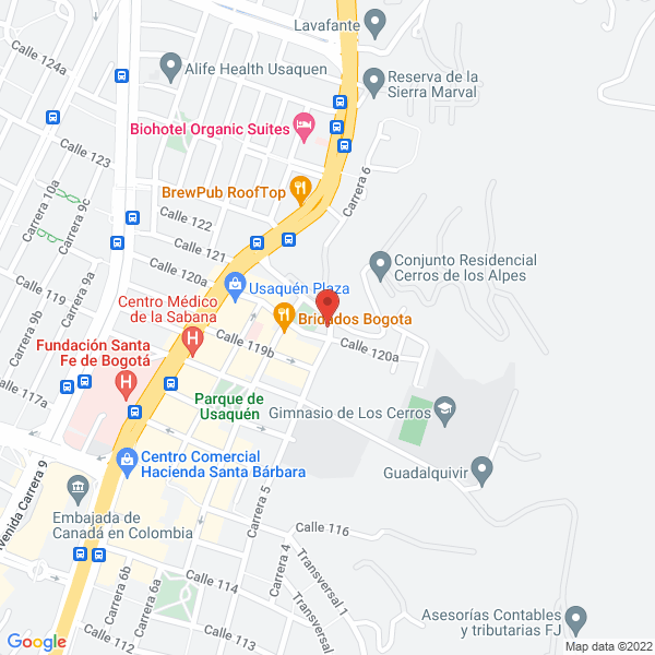 Mapa de Henessy Smart Business S.A.S.