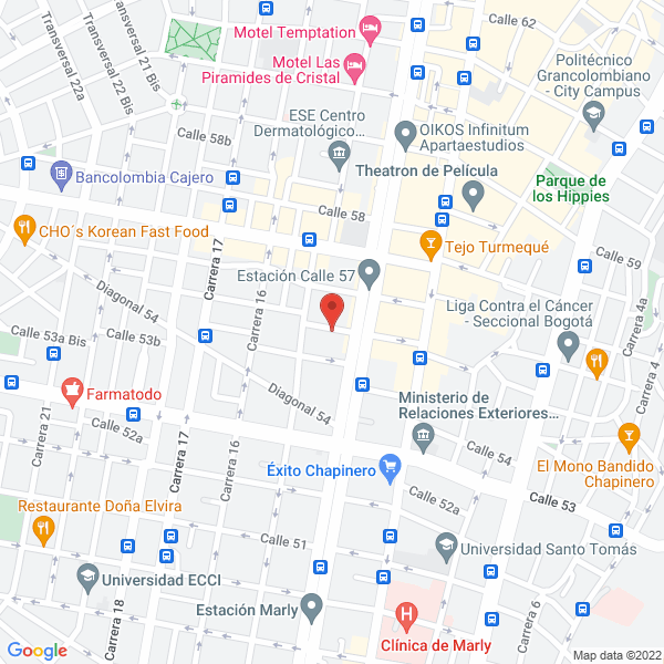 Mapa de Heredia Libertad