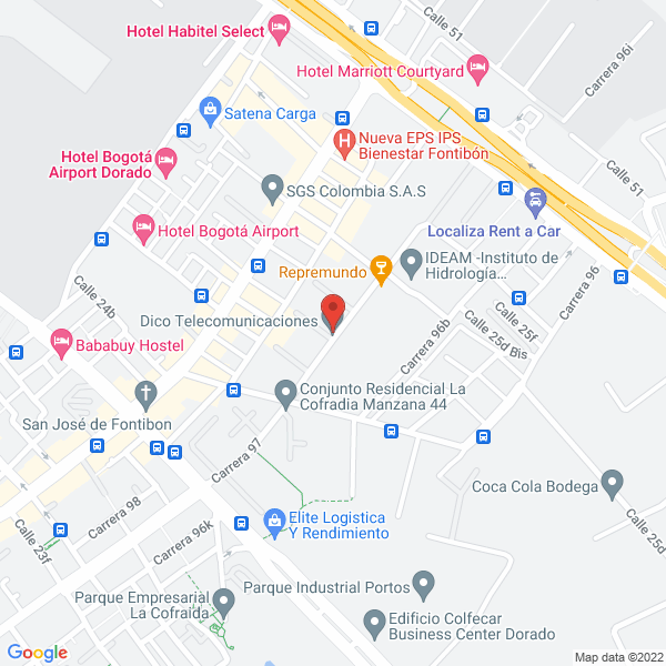 Mapa de Hermod Ltda.