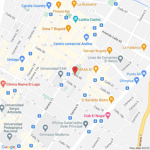 Mapa de Hernández Leal Liliana