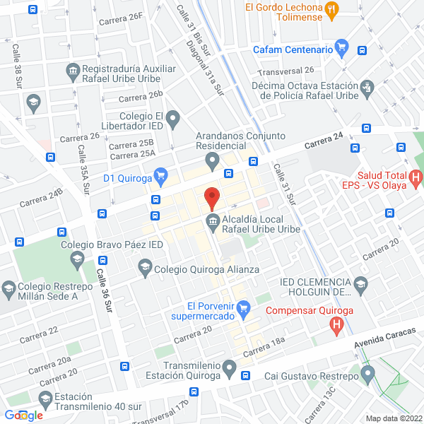 Mapa de Hernández Víctor