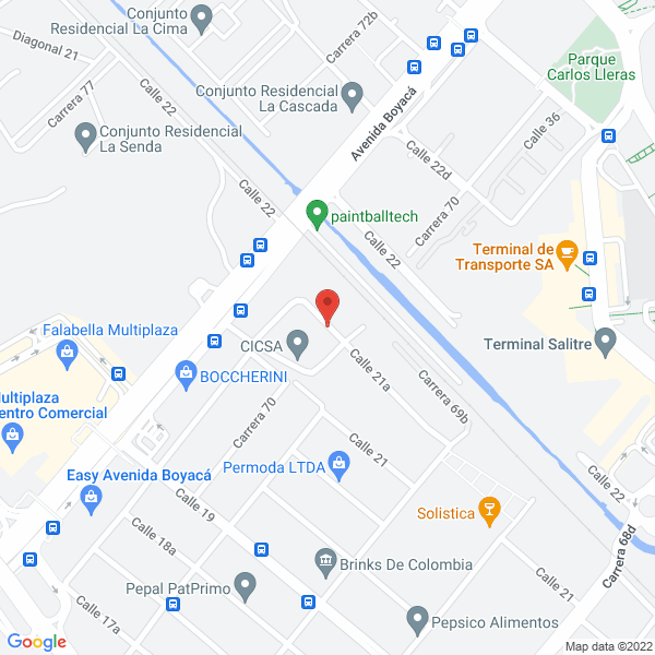 Mapa de Herrajes Dudi S.A.