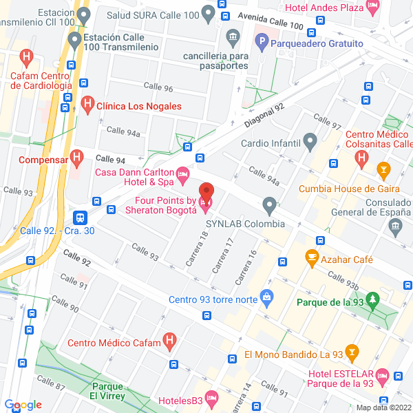 Mapa de Gerentedenegocios Com S.A.S.