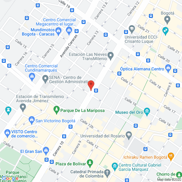 Mapa de Gestionamos En Clubes Y Hoteles S.A.S.
