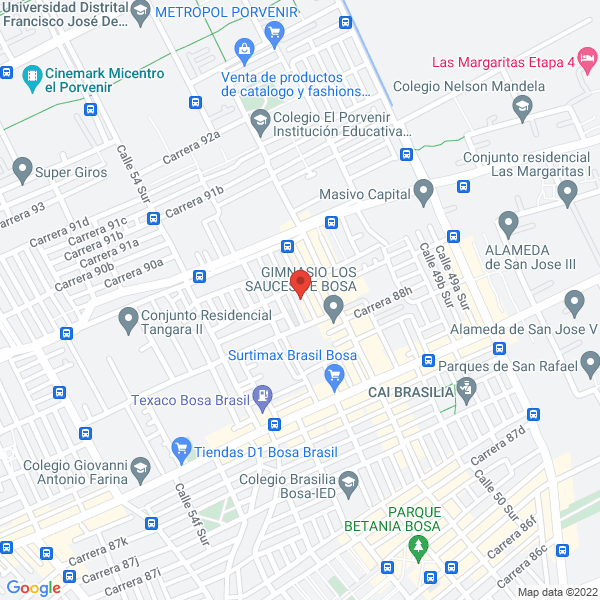 Mapa de Gestiónemos Ariza S.A.S.