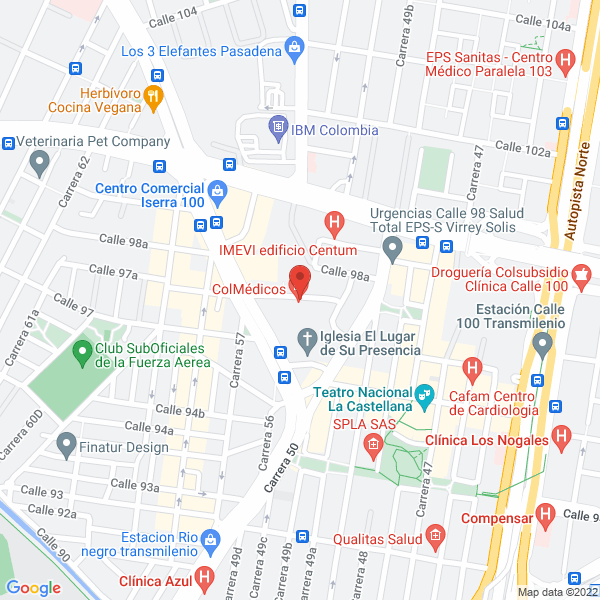Mapa de Getel S.A.S.