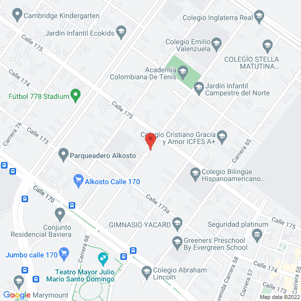 Mapa de Gimansio El Torzal