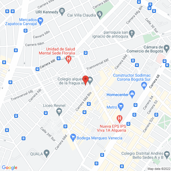 Mapa de Clinica Del Niño