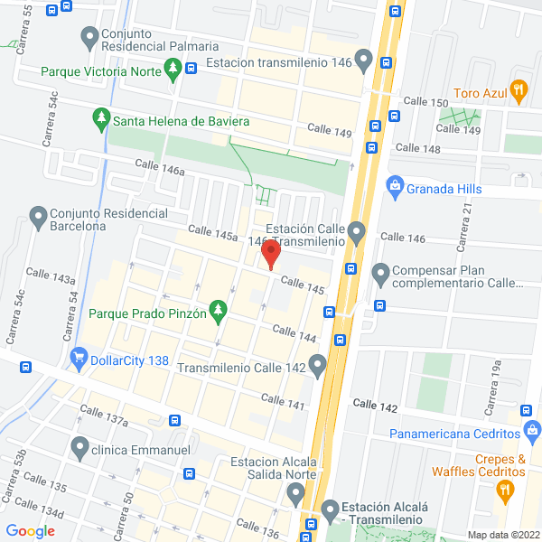 Mapa de Instituto Inc- S.A.S.