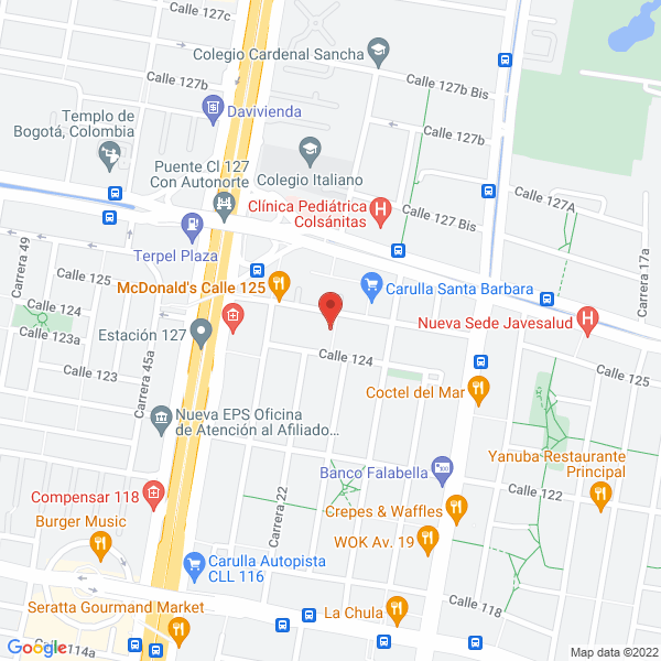 Mapa de Inmobiliaria Rojas Garzón Y Cia Ltda.