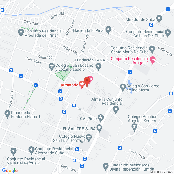 Mapa de Inmobiliaria Templum Ltda.