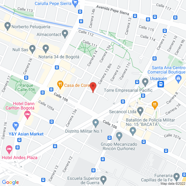 Mapa de Inmuebles Altamonte S.A.S.