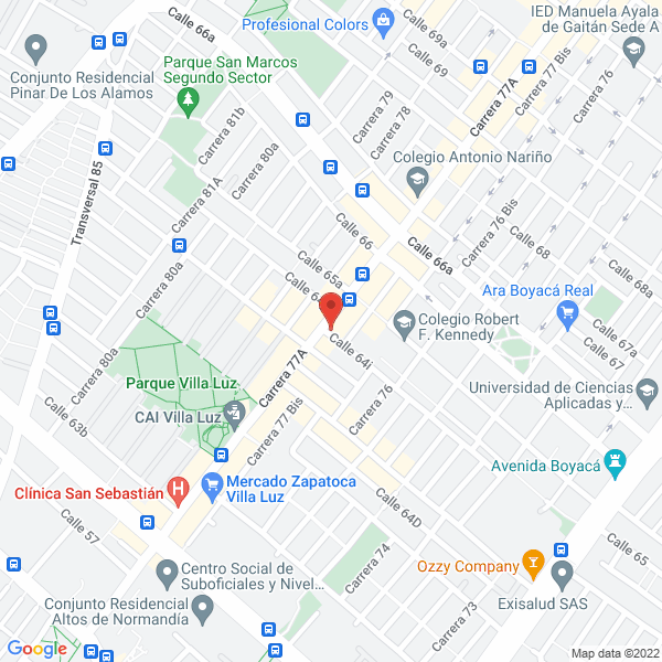 Mapa de Inmuebles C R S.A.